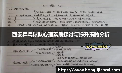 西安乒乓球队心理素质探讨与提升策略分析